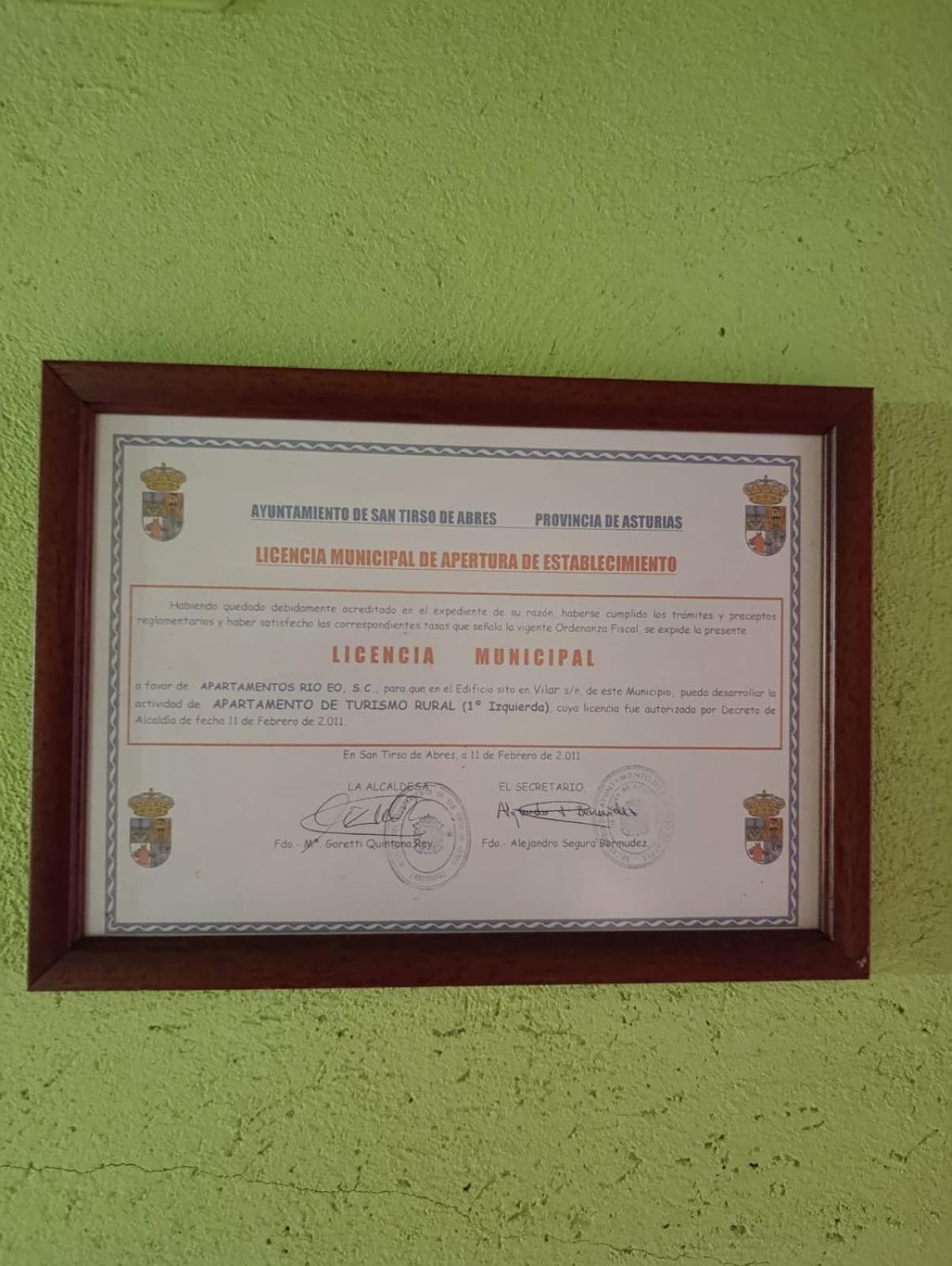 Apartamentos Rio Eo San Tirso de Abres Εξωτερικό φωτογραφία